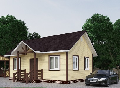 Купить дом 8 на 8 в Кирово-чепецке цена от 830898 руб