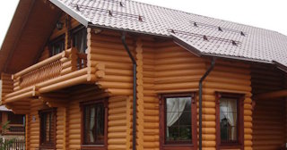 Строительство дома из оцилиндрованного бревна в Кирово-чепецке - от 133354 рублей