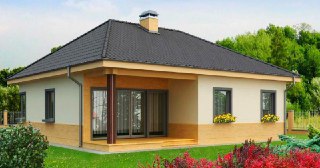 Строительство одноэтажных домов Кирово-Чепецк цена от 23594 руб. м2
